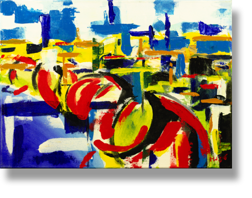 "Abstracte compositie 1996"
Acryl on canvas
55 x 40 cm "Abstracte compositie 1996"
Acryl on canvas
55 x 40 cm